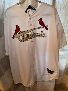 St. Louis Cardinals 2011 World Series Champions jersey manufactured by Majestic